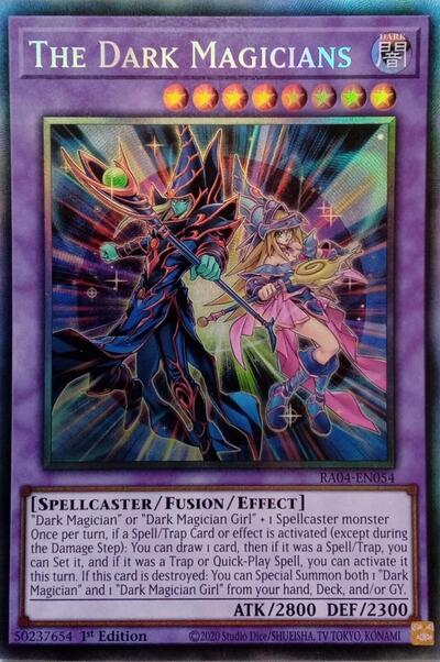 The Dark Magicians (PCR) (RA04-EN054) [Quarter Century Stampede]