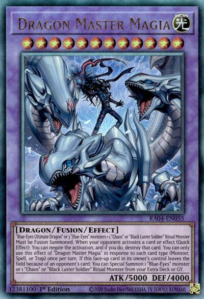 Dragon Master Magia (PUR) (RA04-EN055) [Quarter Century Stampede]
