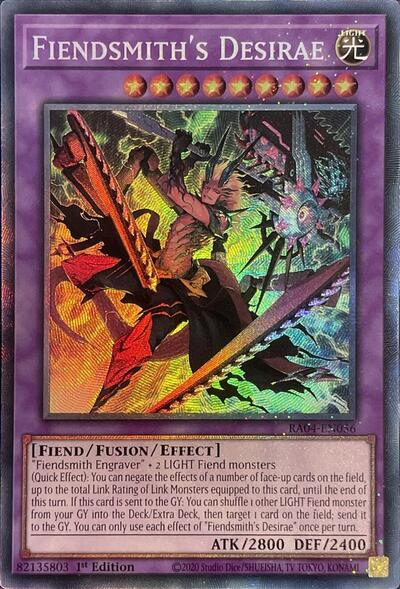 Fiendsmith's Desirae (PCR) (RA04-EN056) [Quarter Century Stampede]