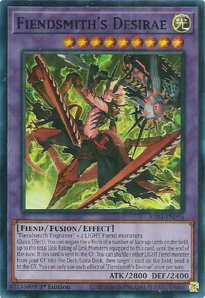 Fiendsmith's Desirae (RA04-EN056) [Quarter Century Stampede]