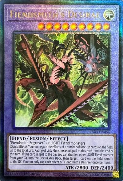 Fiendsmith's Desirae (PUR) (RA04-EN056) [Quarter Century Stampede]