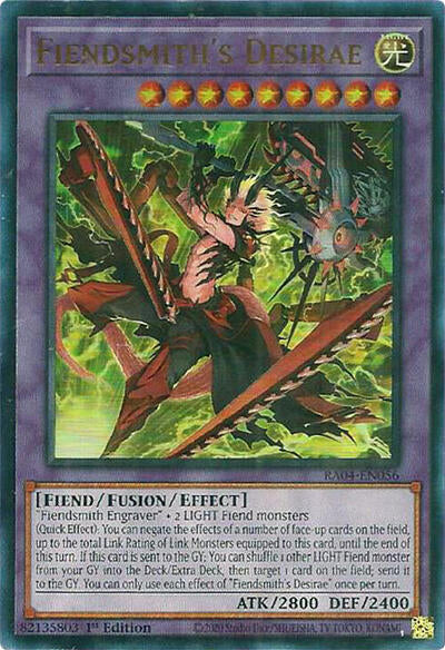 Fiendsmith's Desirae (UR) (RA04-EN056) [Quarter Century Stampede]