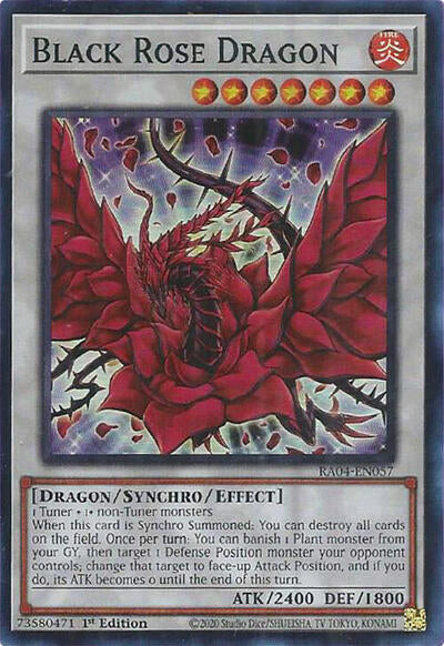 Black Rose Dragon (RA04-EN057) [Quarter Century Stampede]