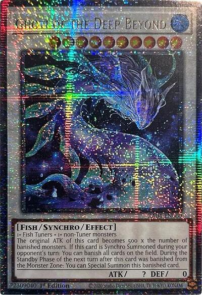 Ghoti of the Deep Beyond (Quarter Century Secret Rare) (RA04-EN060) [Quarter Century Stampede]
