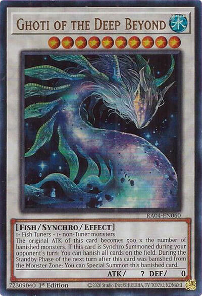 Ghoti of the Deep Beyond (UR) (RA04-EN060) [Quarter Century Stampede]
