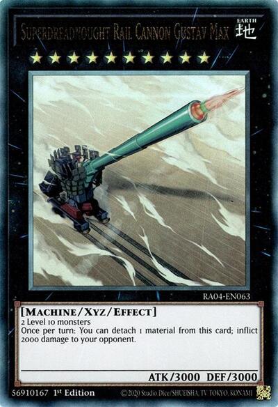 Superdreadnought Rail Cannon Gustav Max (PUR) (RA04-EN063) [Quarter Century Stampede]
