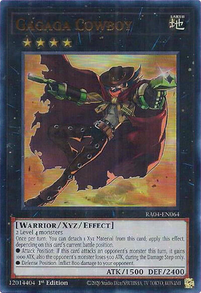 Gagaga Cowboy (UR) (RA04-EN064) [Quarter Century Stampede]