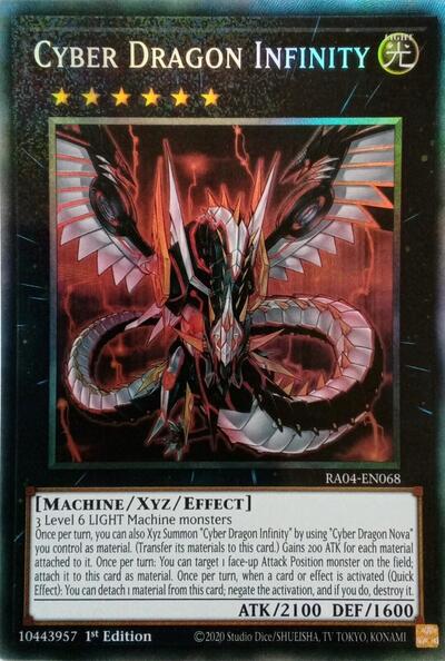 Cyber Dragon Infinity (PCR) (RA04-EN068) [Quarter Century Stampede]