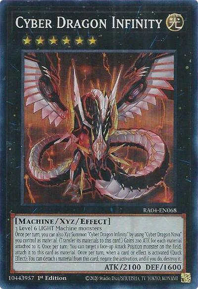 Cyber Dragon Infinity (RA04-EN068) [Quarter Century Stampede]