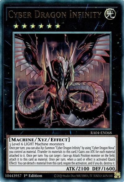 Cyber Dragon Infinity (PUR) (RA04-EN068) [Quarter Century Stampede]
