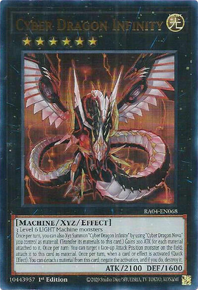 Cyber Dragon Infinity (UR) (RA04-EN068) [Quarter Century Stampede]
