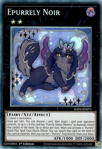 Epurrely Noir (PCR) (RA04-EN071) [Quarter Century Stampede]