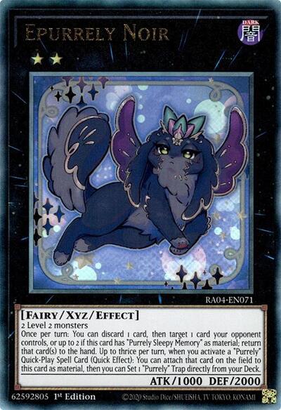 Epurrely Noir (PUR) (RA04-EN071) [Quarter Century Stampede]