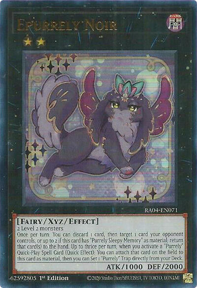 Epurrely Noir (UR) (RA04-EN071) [Quarter Century Stampede]