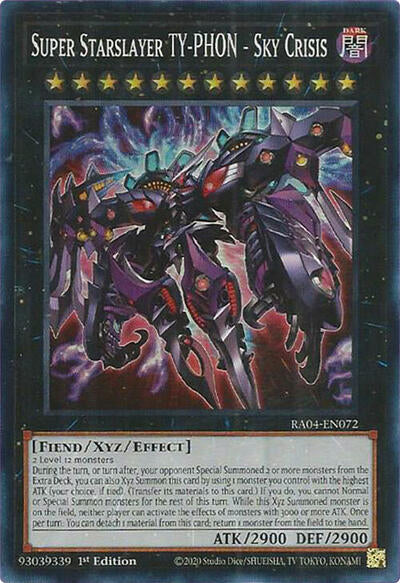 Super Starslayer TY-PHON - Sky Crisis (RA04-EN072) [Quarter Century Stampede]