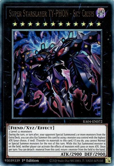 Super Starslayer TY-PHON - Sky Crisis (PUR) (RA04-EN072) [Quarter Century Stampede]