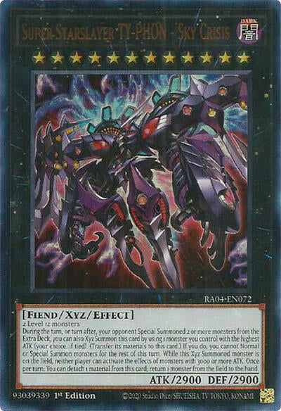Super Starslayer TY-PHON - Sky Crisis (UR) (RA04-EN072) [Quarter Century Stampede]