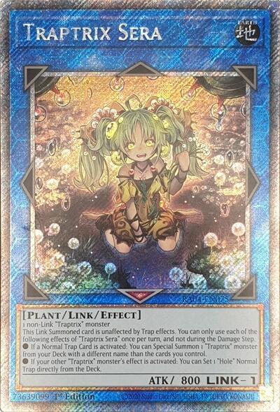 Traptrix Sera (Platinum Secret Rare) (RA04-EN075) [Quarter Century Stampede]