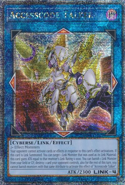 Accesscode Talker (New Art) (Quarter Century Secret Rare) (RA04-EN079) [Quarter Century Stampede]
