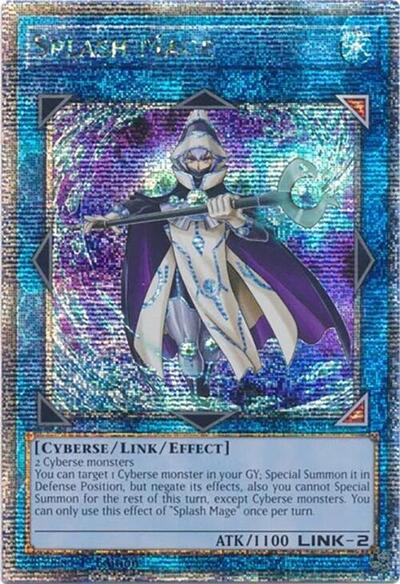 Splash Mage (Quarter Century Secret Rare) (RA04-EN080) [Quarter Century Stampede]
