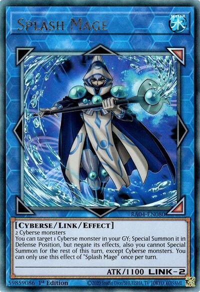 Splash Mage (PUR) (RA04-EN080) [Quarter Century Stampede]