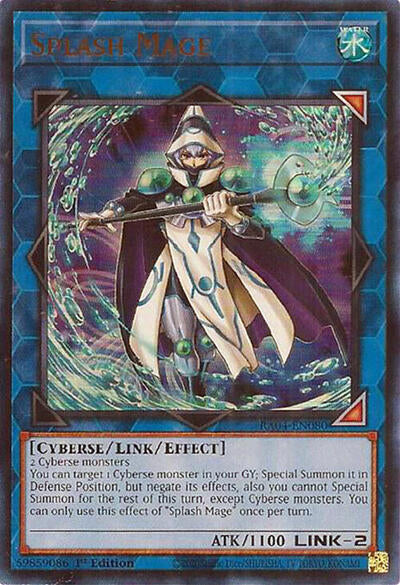 Splash Mage (UR) (RA04-EN080) [Quarter Century Stampede]