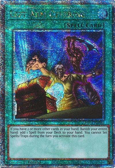 Left Arm Offering (Quarter Century Secret Rare) (RA04-EN086) [Quarter Century Stampede]