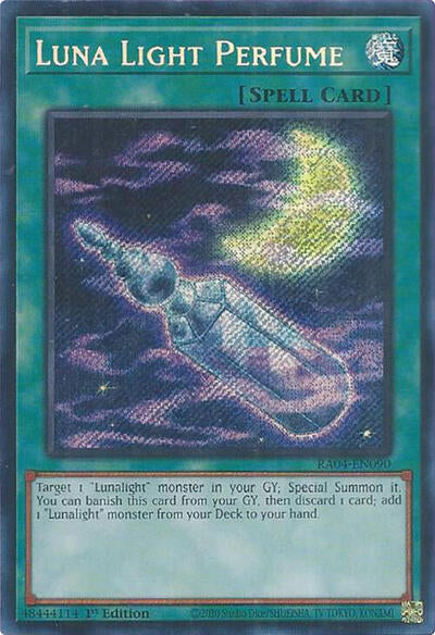 Luna Light Perfume (Secret Rare) (RA04-EN090) [Quarter Century Stampede]