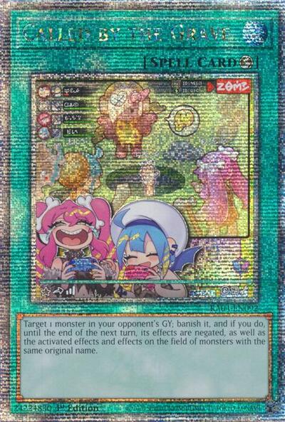 Called by the Grave (New Art) (Quarter Century Secret Rare) (RA04-EN092) [Quarter Century Stampede]