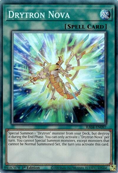 Drytron Nova (PCR) (RA04-EN097) [Quarter Century Stampede]