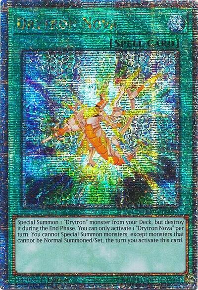 Drytron Nova (Quarter Century Secret Rare) (RA04-EN097) [Quarter Century Stampede]