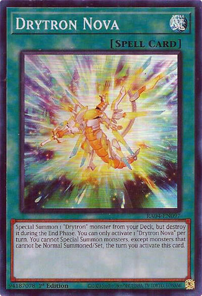 Drytron Nova (RA04-EN097) [Quarter Century Stampede]