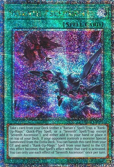 Seventh Ascension (Quarter Century Secret Rare) (RA04-EN098) [Quarter Century Stampede]