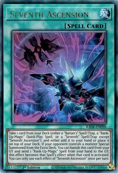 Seventh Ascension (PUR) (RA04-EN098) [Quarter Century Stampede]