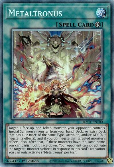 Metaltronus (PCR) (RA04-EN100) [Quarter Century Stampede]