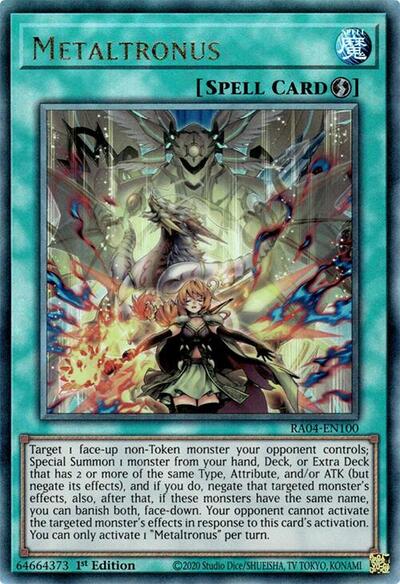 Metaltronus (PUR) (RA04-EN100) [Quarter Century Stampede]