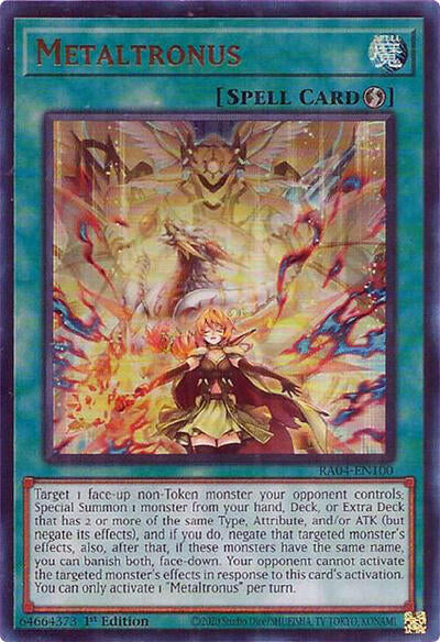 Metaltronus (UR) (RA04-EN100) [Quarter Century Stampede]