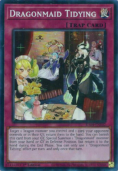 Dragonmaid Tidying (RA04-EN102) [Quarter Century Stampede]