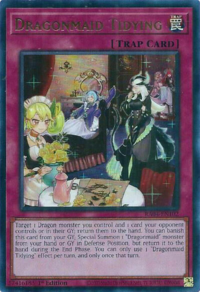 Dragonmaid Tidying (UR) (RA04-EN102) [Quarter Century Stampede]