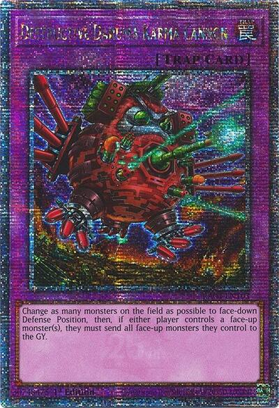 Destructive Daruma Karma Cannon (Quarter Century Secret Rare) (RA04-EN103) [Quarter Century Stampede]