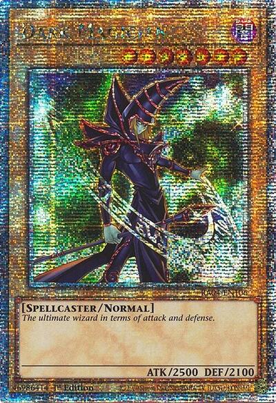 Dark Magician (6th Art) (Quarter Century Secret Rare) (RA04-EN106) [Quarter Century Stampede]