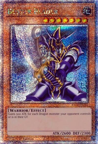 Buster Blader (Quarter Century Secret Rare) (RA04-EN115) [Quarter Century Stampede]
