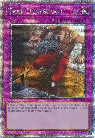 Trap Dustshoot (Quarter Century Secret Rare) (RA04-EN121) [Quarter Century Stampede]