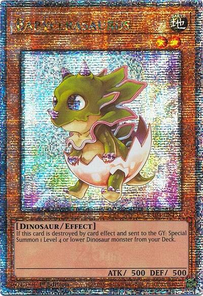 Babycerasaurus (Quarter Century Secret Rare) (RA04-EN131) [Quarter Century Stampede]