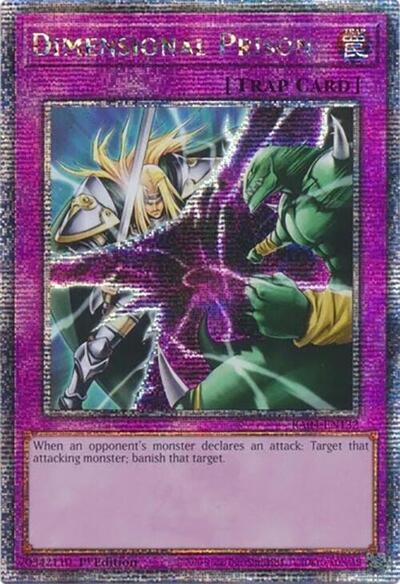 Dimensional Prison (Quarter Century Secret Rare) (RA04-EN132) [Quarter Century Stampede]