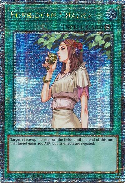 Forbidden Chalice (Quarter Century Secret Rare) (RA04-EN137) [Quarter Century Stampede]