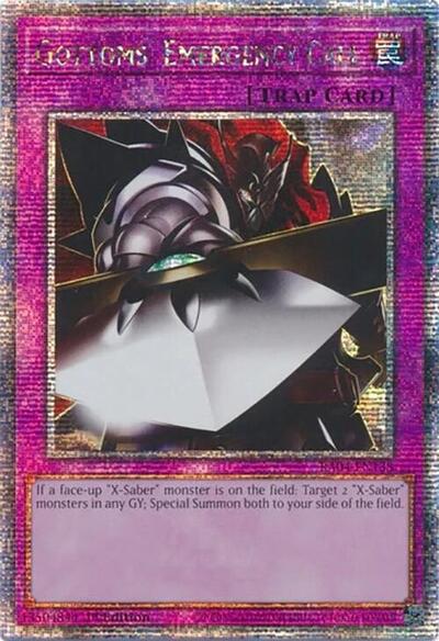 Gottoms' Emergency Call (Quarter Century Secret Rare) (RA04-EN138) [Quarter Century Stampede]