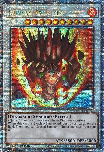 Jurrac Meteor (Quarter Century Secret Rare) (RA04-EN139) [Quarter Century Stampede]