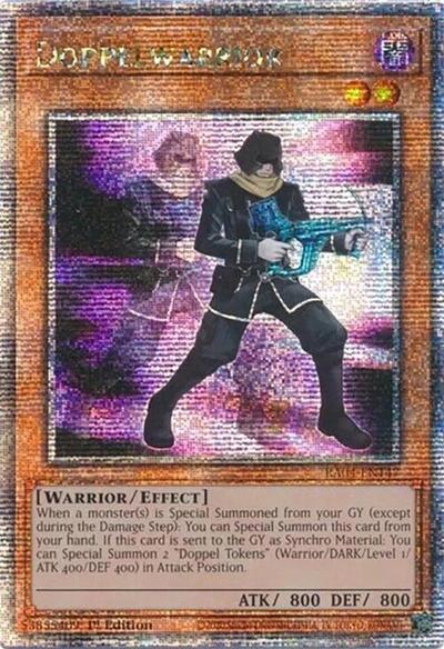 Doppelwarrior (Quarter Century Secret Rare) (RA04-EN147) [Quarter Century Stampede]