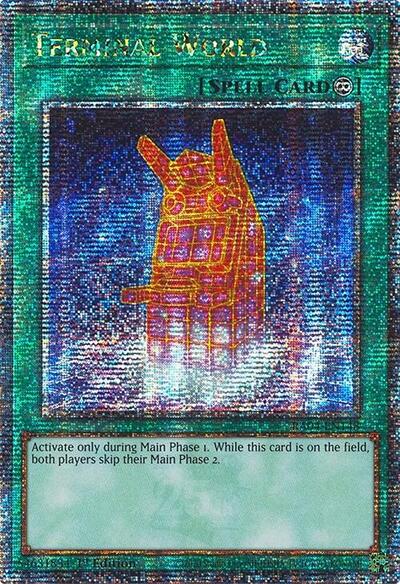 Terminal World (Quarter Century Secret Rare) (RA04-EN148) [Quarter Century Stampede]